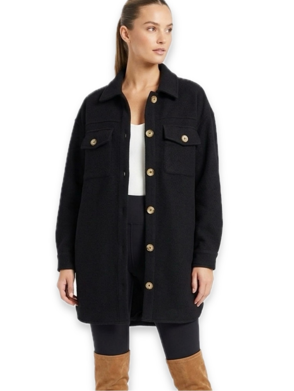 Z Supply Long Shirt Jacket